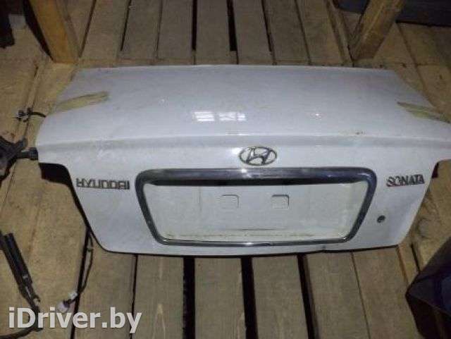 Крышка багажника (дверь 3-5) Hyundai Sonata (EF) 2003г.  - Фото 1