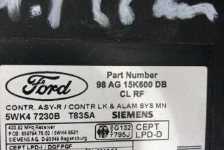 Блок управления центральным замком Ford Focus 1 2002г. 98AG15K600DB, 5WK47230B , art5577613 - Фото 4