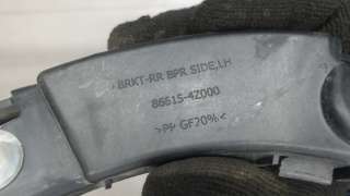 Кронштейн крепления бампера Hyundai Santa FE 3 (DM) 2013г. 866154z000 - Фото 3