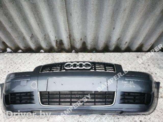 Бампер передний Audi A4 B6 2003г.  - Фото 1