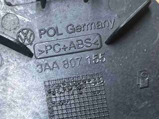 Заглушка (решетка) в бампер передний Volkswagen Passat B7 2012г. 3AA 807 155 - Фото 2