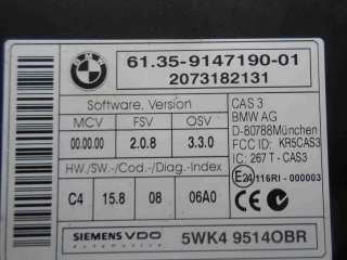 Блок управления CAS BMW X5 E70 2008г. 9147190,5WK495140BR - Фото 2