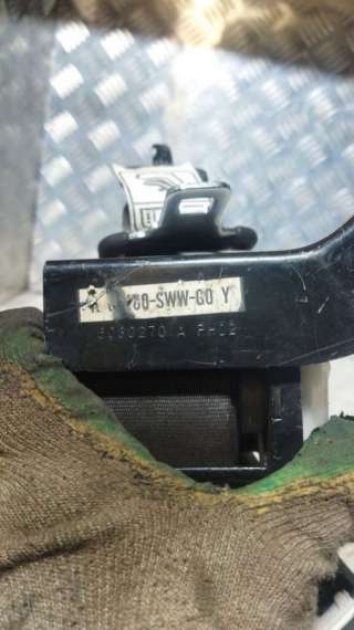 Ремень безопасности задний центральный Honda CR-V 3 2011г. 82480SWWG0 - Фото 9