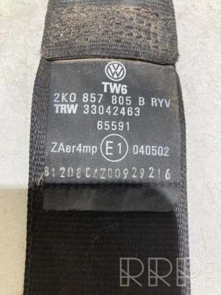 Ремень безопасности Volkswagen Caddy 1 2004г. 2k0857805b, 65591, 33042463 , artKUA784 - Фото 5